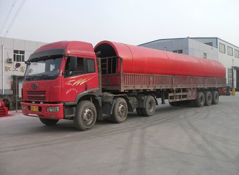 污泥烘干機(jī)發(fā)貨現(xiàn)場